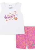 Nike Sportswear Top & short NKG WILD FLOWER AOP BIKE SHORT (2-delig)