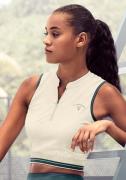 active by Lascana Crop-top Tennis Sporttop met rits