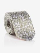 MONTI Stropdas gemaakt van pure zijde, met bloemenpatroon, 6,5 cm bree...