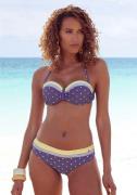 Lascana Bikinibroekje Monri met contrastkleurig detail