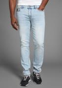 Bruno Banani Straight jeans Hutch rechte broekspijpen, gedeeltelijk me...