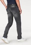Bruno Banani Straight jeans Hutch rechte broekspijpen, gedeeltelijk me...