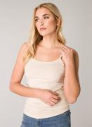 Base Level Top met spaghettibandjes Yoshji in unikleur