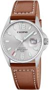 CALYPSO WATCHES Kwartshorloge Basic Horloge, herenhorloge, leren band,...