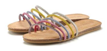Lascana Slippers Mule, sandaal, open schoen, zomerschoen,