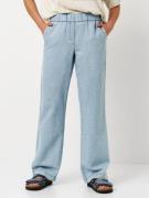 TONI Comfortbroek Pia Wide in zomerse kwaliteit met linnen