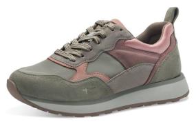 Tamaris Sneakers met sleehak vrijetijdsschoen, lage schoen, veterschoe...