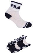 Fila Korte sokken JUNIOR BOY QUARTER SOCKS met verstevigde hiel en tee...