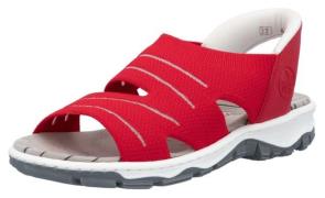 Rieker Sandalen Trekkingsandaal, outdoorsandaal, zomerschoen met elast...