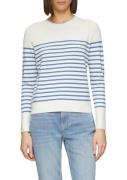 s.Oliver Trui met ronde hals met gestreept patroon