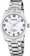 CALYPSO WATCHES Kwartshorloge Basic Horloge, herenhorloge, stalen band...