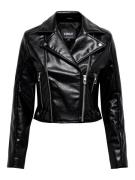 Only Bikerjack ONLKAMILLA PATENT SHOULDER BIKER CC OTW