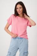 Monari Sweatshirt met glitterzak
