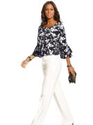 Alessa W. Blouse zonder sluiting