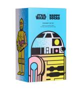 Happy Socks Lange sokken met creatieve star wars-motieven (Set van 3)