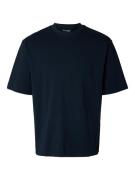 SELECTED HOMME Shirt met ronde hals SLHZLOOSE-BOB SS O-NECK TEE