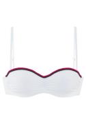 s.Oliver RED LABEL Beachwear Beugelbandeau bikinitop JUNIS met gevloch...