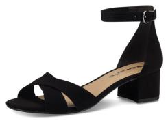 Tamaris Sandaaltjes blokhak, zomerschoen, bandjessandaal met kruisband