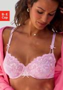 Lascana Beugel-bh WANDA met siersluiting en borduurkant, dessous