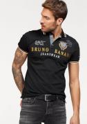 Bruno Banani Poloshirt lichaamsnauwkeurige pasvorm, met borduursels en...
