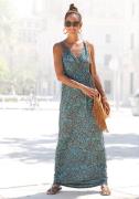 Lascana Maxi-jurk met paisley motief en verstelbare halslijn, zomerjur...