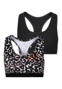 Buffalo Bustier met logo-boord (Set van 2)