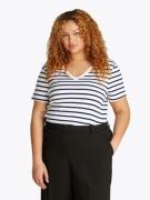 Tommy Hilfiger Curve Shirt met V-hals CRV SLIM CODY V-NK SS