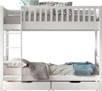 Vipack Stapelbed Scott, massief dennenhout, stevig gebouwd, Made in Eu...