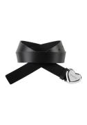 HUGO Leren riem Serce Sz30 Met merklabel