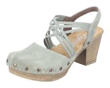 Rieker Sandaaltjes zomerschoen, sandaal, blokhak, met klinknagels vers...