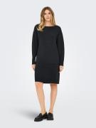 Only Midi-jurk ONLGLORIA LS BOATNECK DRESS EX KNT