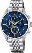 Festina Chronograaf Timeless Chronograph Horloge, quartzhorloge, heren...