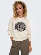 Only Sweatshirt ONLLAUREN L/S LEO O-NECK CC SWT