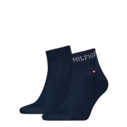 Tommy Hilfiger Korte sokken TH MEN QUARTER 2P HILFIGER TAB (2 paar)