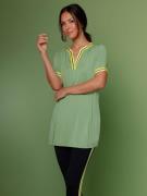 Shirt met korte mouwen Modal-longshirt (1-delig)