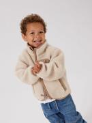 Name It Gebreid fleecejack NMNMATTIA SHERPA JACKET PB