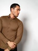 Desoto Overhemd met lange mouwen Casual Kent 1/1 Met een ronde hals