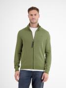 Lerros Vest LERROS lichte gebreide jas met smalle ribstructuur