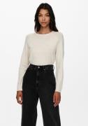 Only Trui met ronde hals ONLRICA LIFE L/S PULLOVER KNT NOOS