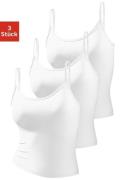 vivance active Top met spaghettibandjes van zacht microvezel (Set van ...