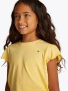 Tommy Hilfiger T-shirt ESSENTIAL RUFFLE SLEEVE TOP