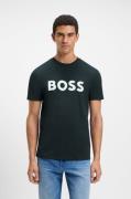 Boss Orange T-shirt Thinking met logoprint (1-delig)
