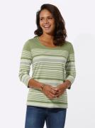 Casual Looks Shirt met 3/4 mouwen Shirt (1-delig)