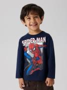 Name It Shirt met lange mouwen NMMJUICE SPIDER NREG LS TOP NOOS MAR