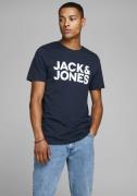 Jack & Jones T-shirt JJECORP Heren-T-shirt met figuuraccentuerende sil...