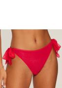 Vivance String ANNA van licht transparant mesh in trendy leoprint, sex...