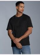 Trigema T-shirt TRIGEMA Heavy oversized T-shirt met 3D-motief (1-delig...