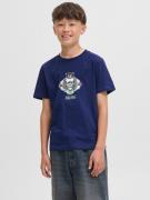 Jack & Jones Junior T-shirt JORSKULL NATURE TEE SS CREW NECK SN JNR