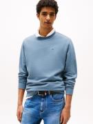 TOMMY JEANS Sweatshirt TJM REG S FLAG CREW Met geborduurd merklogo op ...