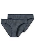 Schiesser Tailleslip Modal Essentials met glanzgaren-details (2 stuks,...